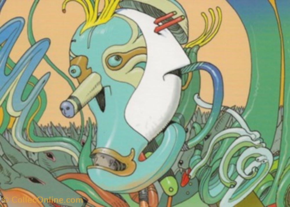 cartes postales bande dessinee moebius