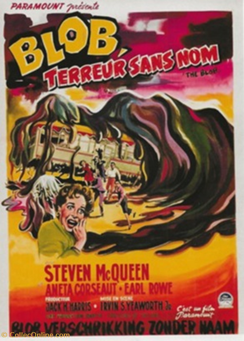 Blob, terreur sans nom cartes postales autres blob terreur sans nom
