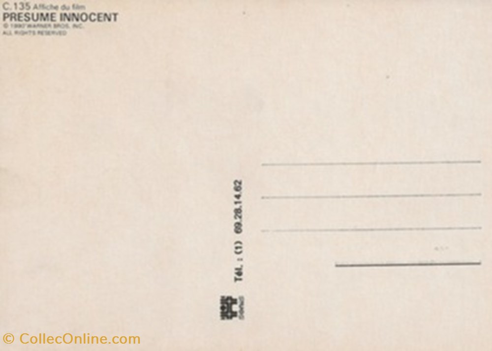 cartes postales autres presume innocent
