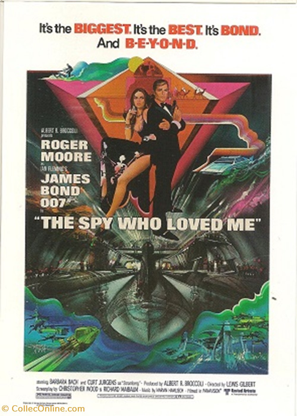The spy who loved me cartes postales autres the spy who loved me