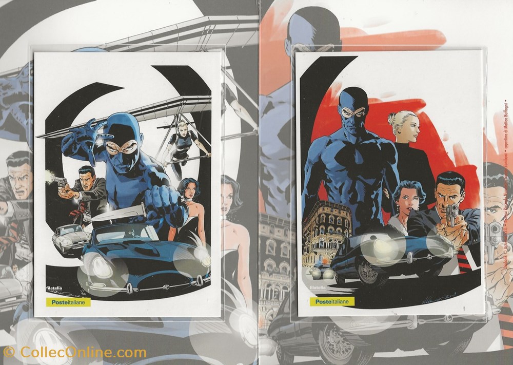 timbres zzz italie 2022 folder milano comix games