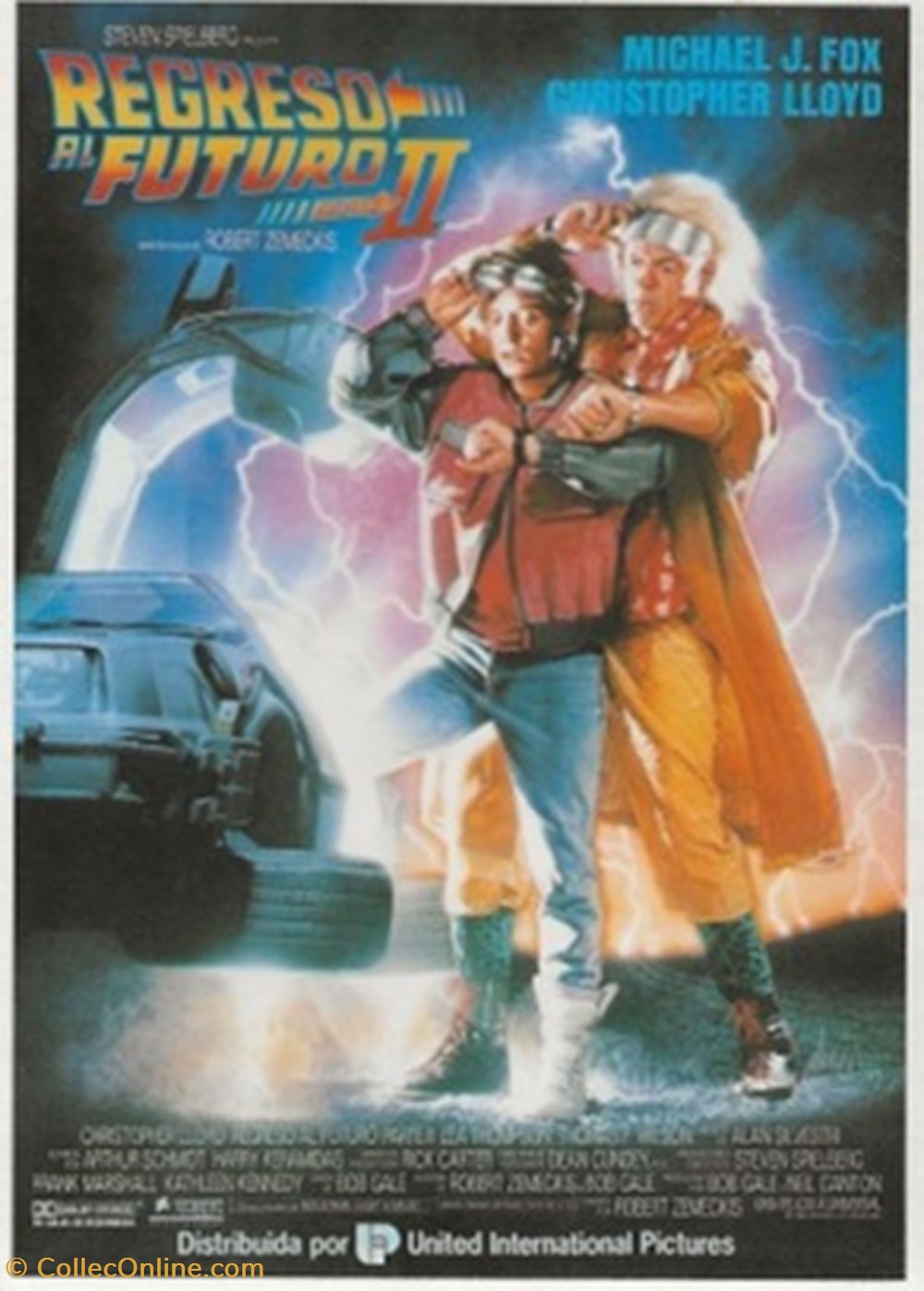 Regresso al futuro II cartes postales autres regresso al futuro ii