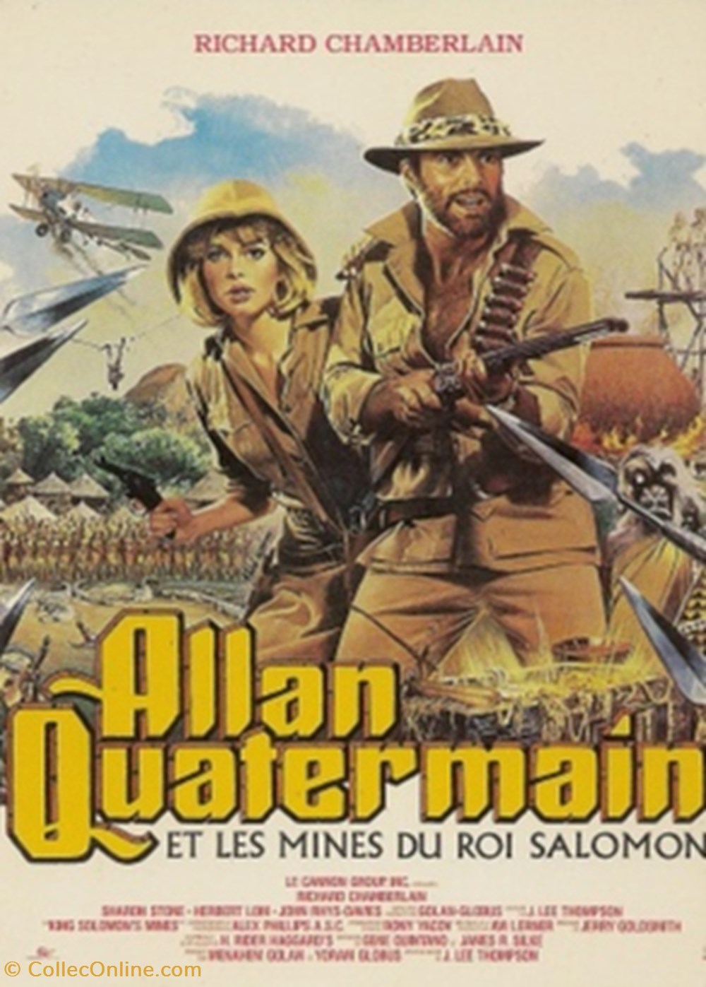 Allan Quatermain et les mines du roi Salomon cartes postales autres allan quatermain et les mines du roi salomon
