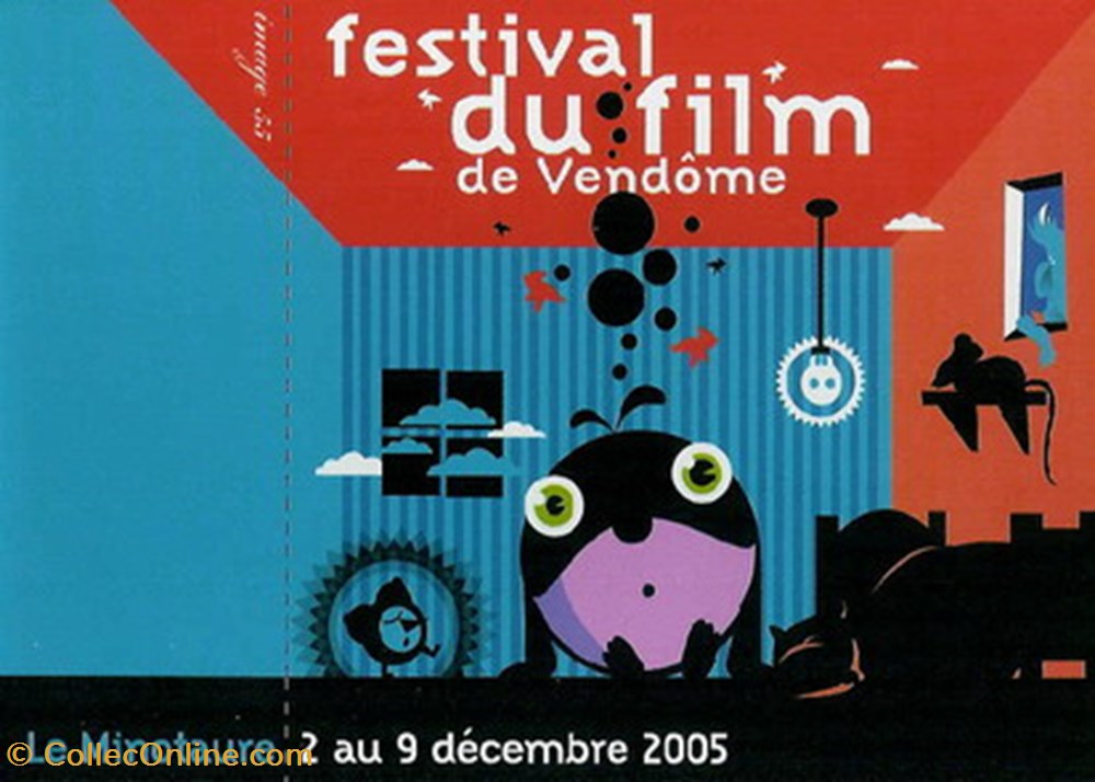 Vendôme Festival du film 2005 cartes postales autres vendome festival du film 2005