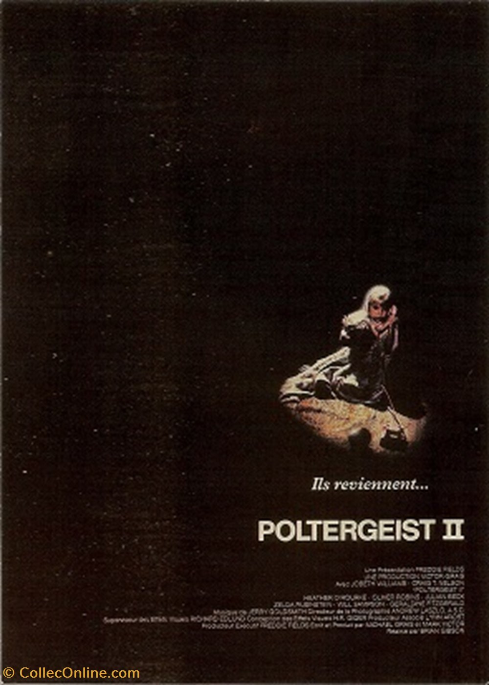 Poltergeist 2 cartes postales autres poltergeist 2