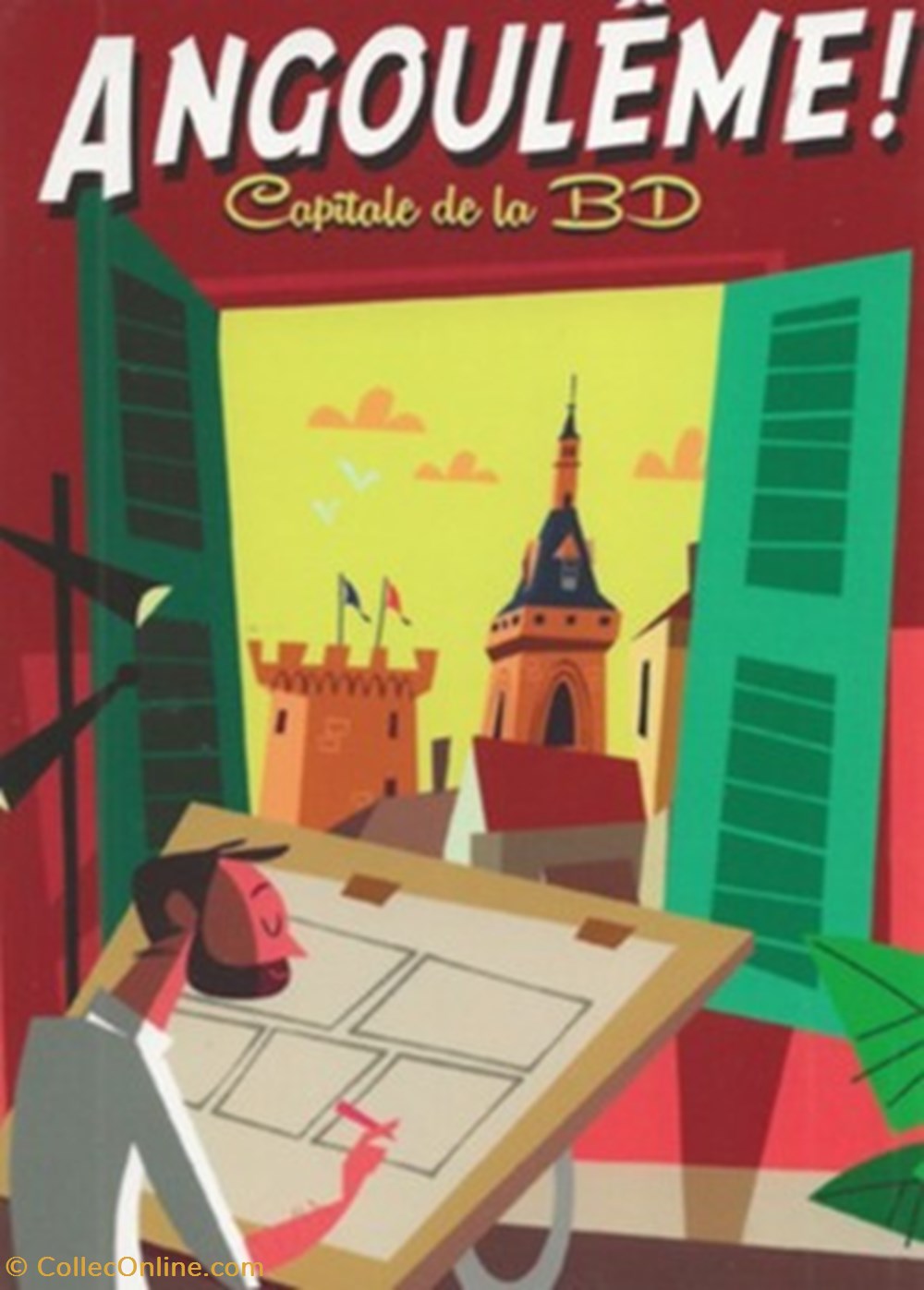ZZ Angoulême capitale de la BD cartes postales bande dessinee zz angouleme capitale de la bd