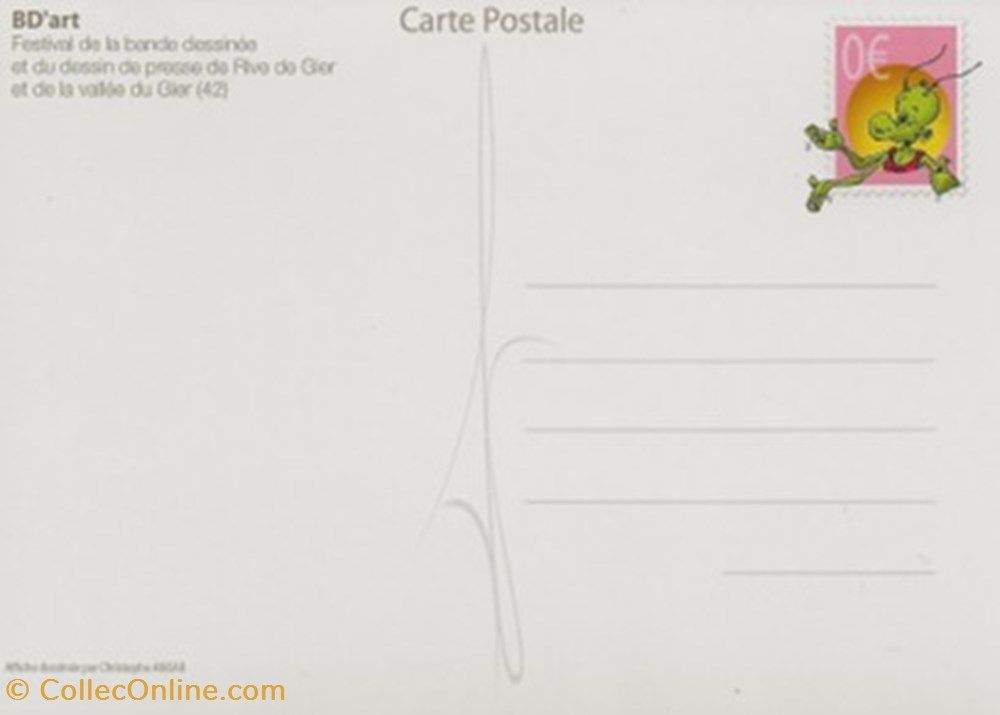 Rive de Gier (42) 2015 cartes postales bande dessinee rive de gier 42 2015