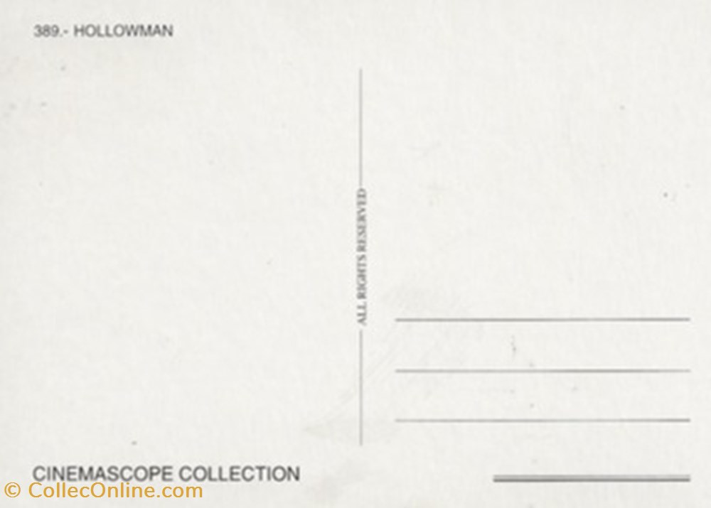 cartes postales autres hollowman