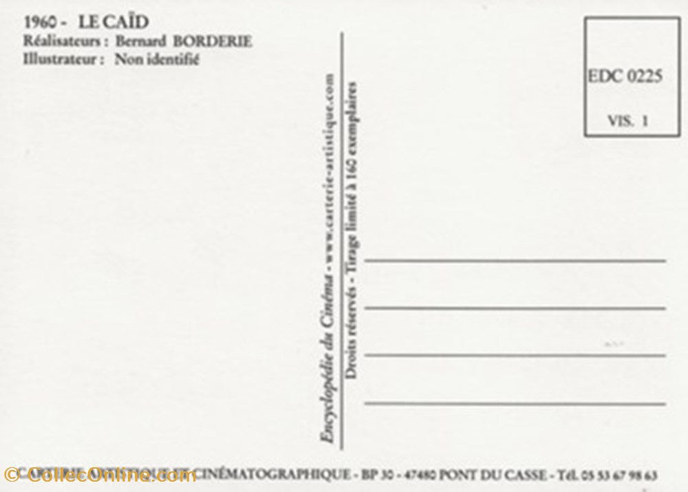 cartes postales autres le caid