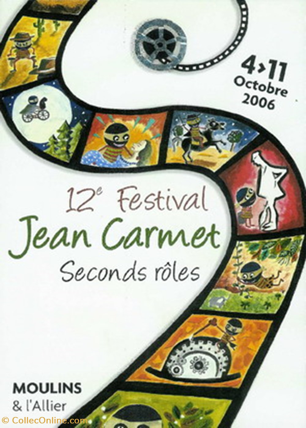 cartes postales autres moulins festival jean carmet seconds roles 2006