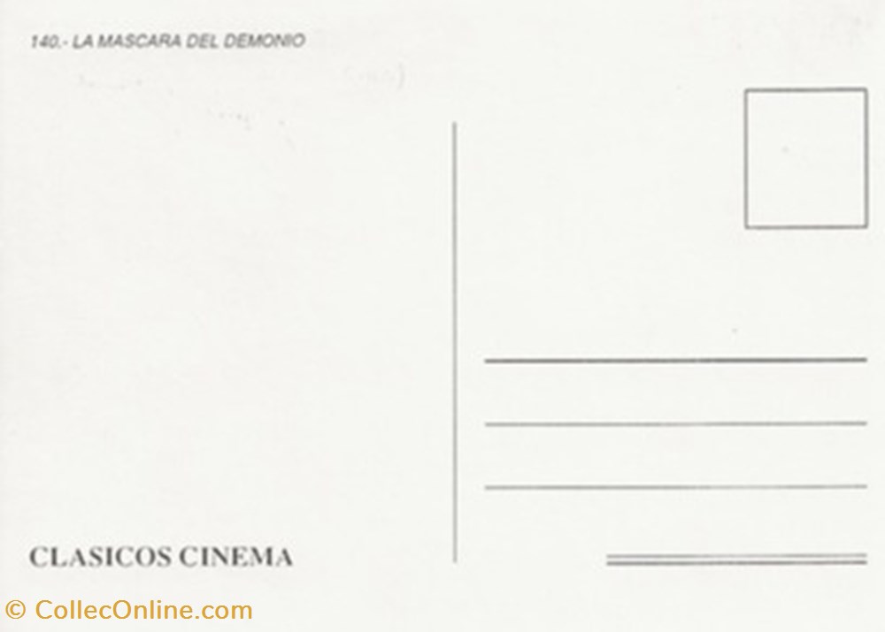 La maschera del demonio cartes postales autres la maschera del demonio