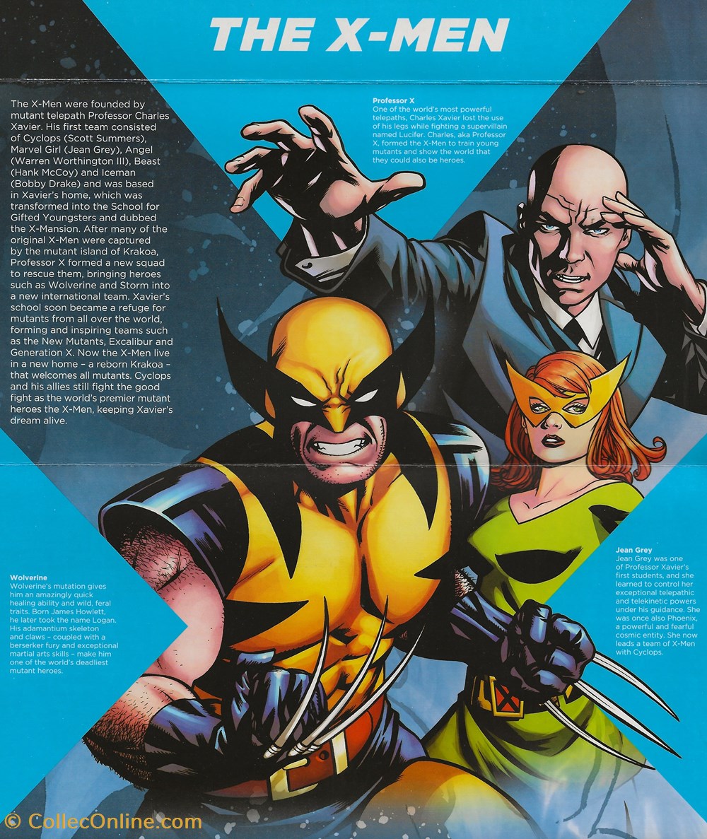 ZZZ - Grande-Bretagne 2023 X Men 2 timbres zzz grande bretagne 2023 x men