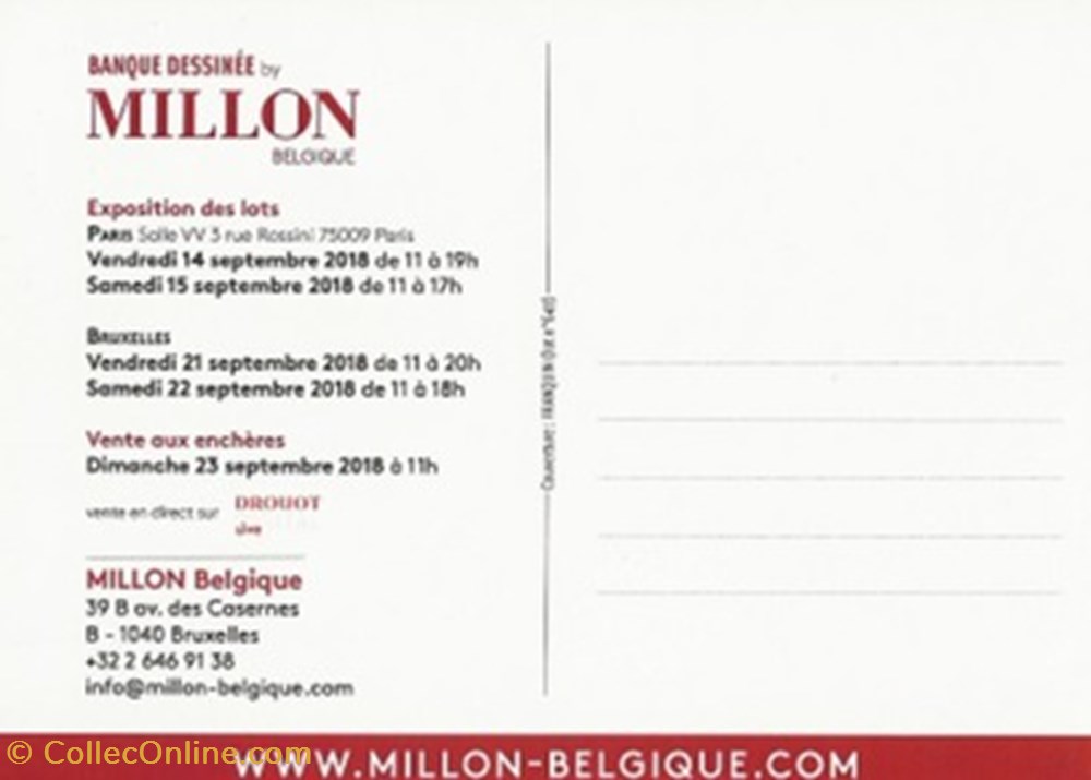 Banque Dessinée 52 180923 cartes postales bande banque dessinee 52 180923