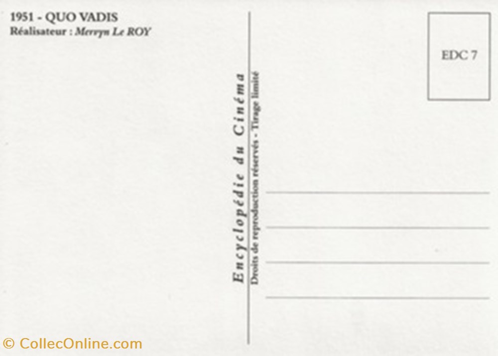 Quo vadis cartes postales autres quo vadis