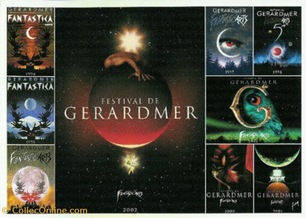 Gérardmer Festival fantastic'arts 2002 cartes postales autres gerardmer festival fantastic arts 2002
