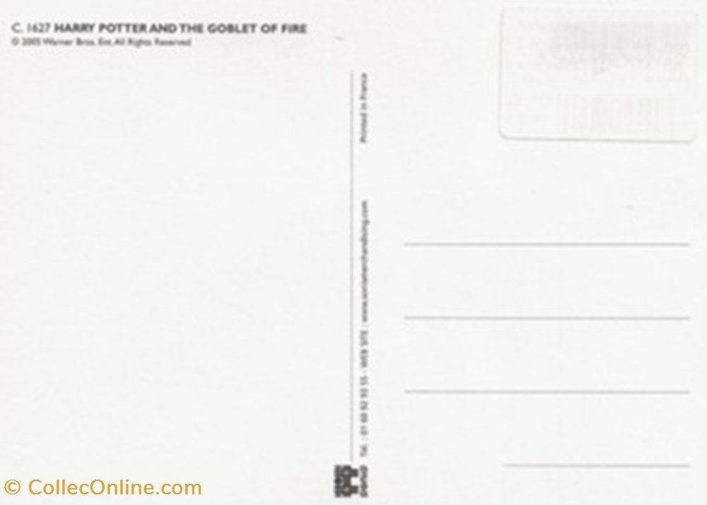 Harry Potter and the goblet of fire cartes postales autres harry potter and the goblet of fire