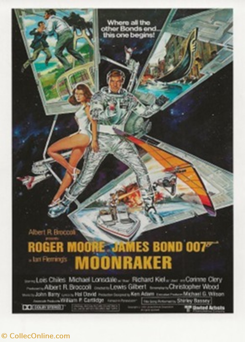 cartes postales autres moonraker