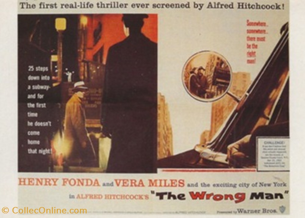 The wrong man cartes postales autres the wrong man