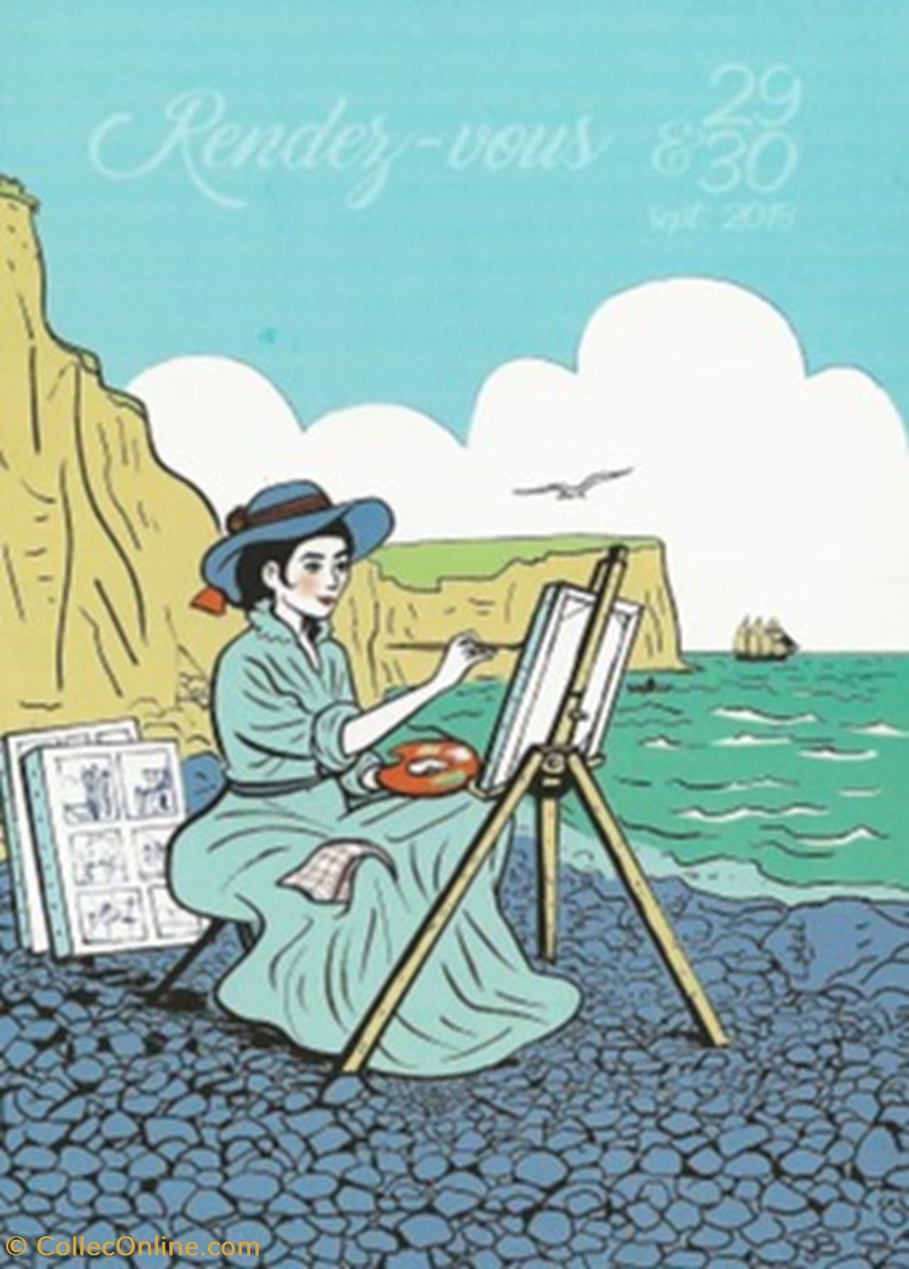 cartes postales bande dessinee darnetal 76 2018