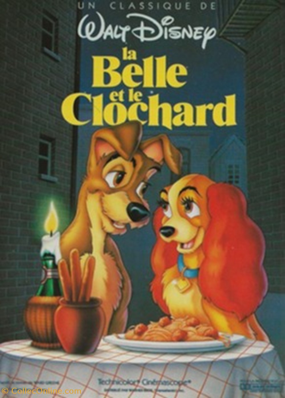 La belle et le clochard cartes postales autres la belle et le clochard