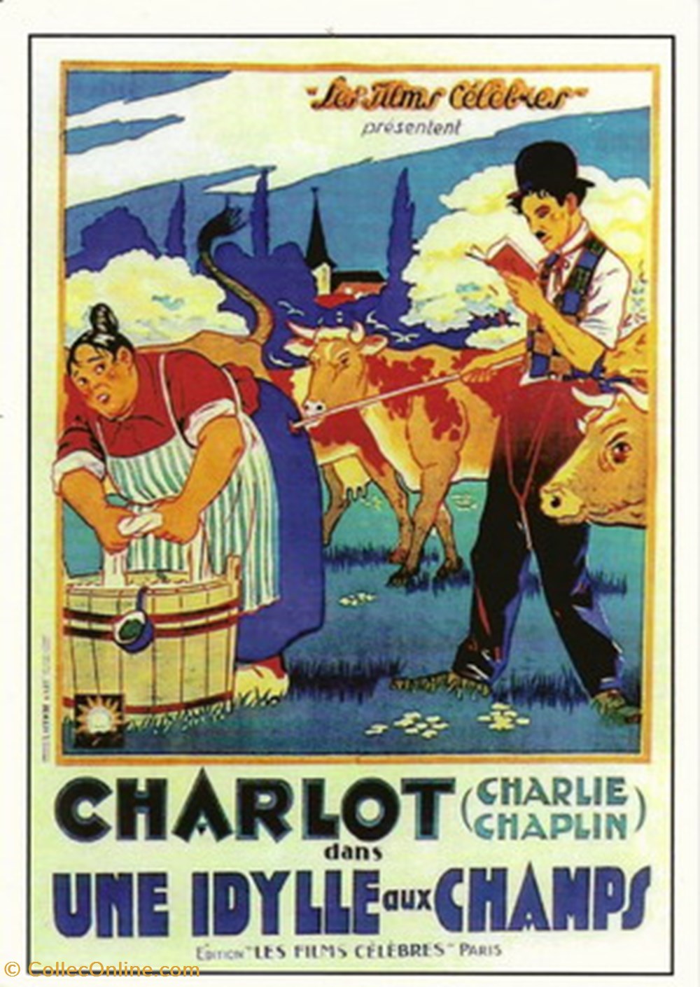 Une idylle aux champs cartes postales autres une idylle aux champs
