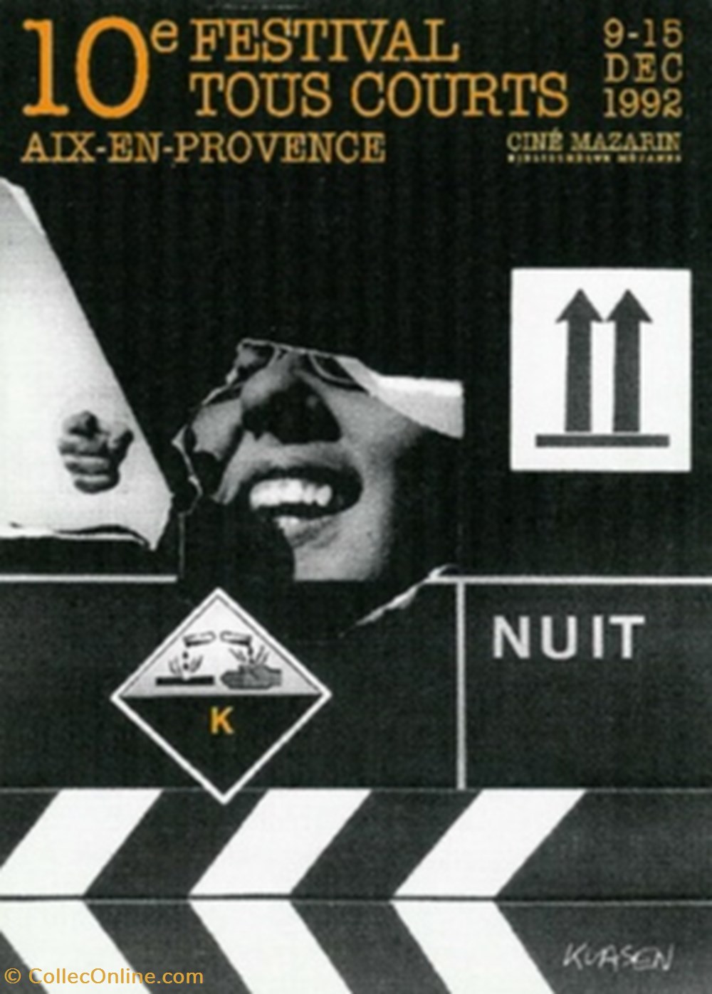 cartes postales autres aix en provence festival tous courts 1992