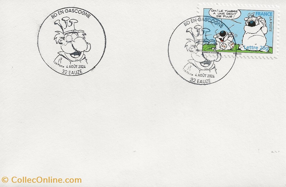 Eauze (32) 2024 BD en Gascogne timbres eauze 32 2024 bd en gascogne