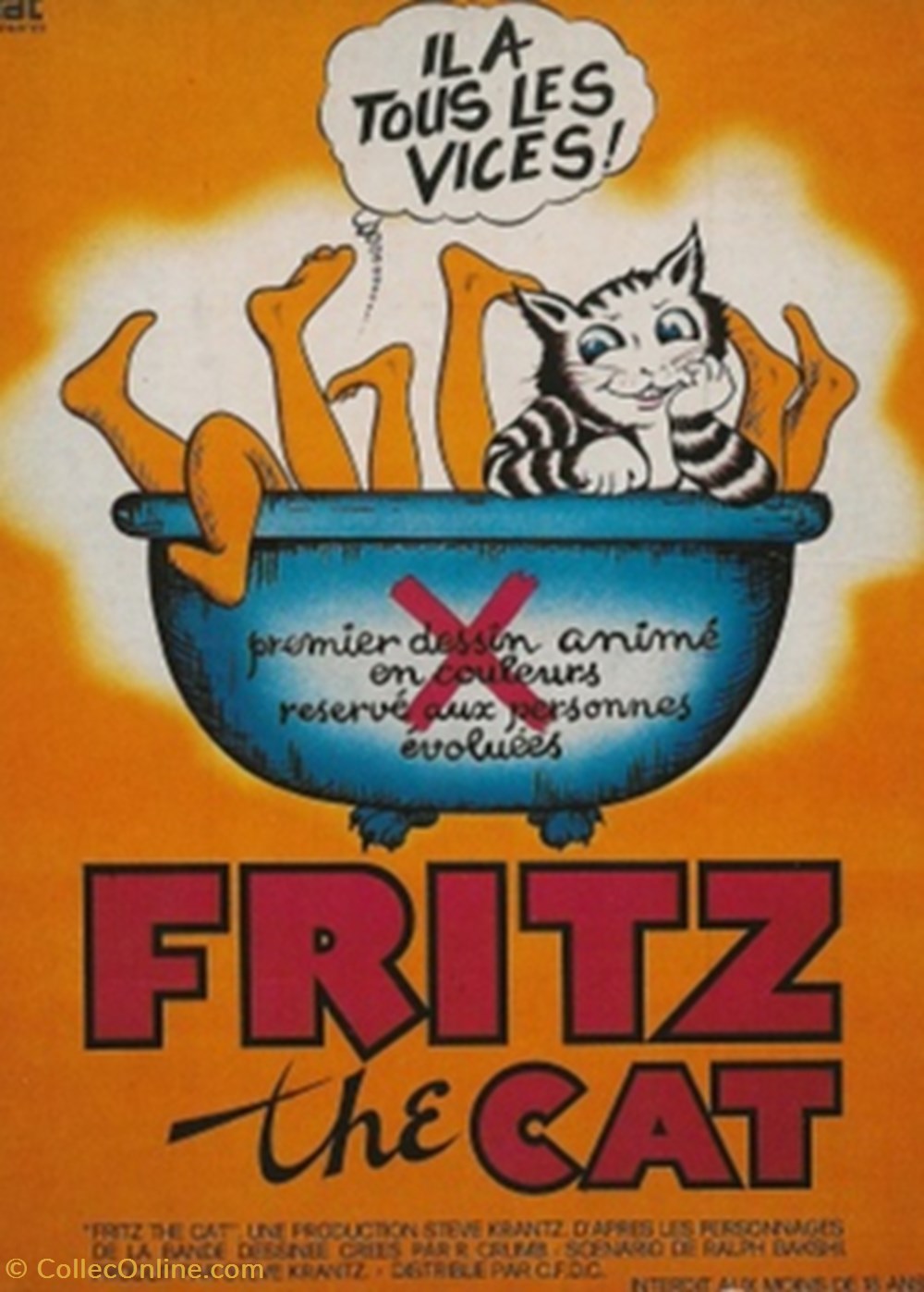 Fritz the cat cartes postales autres fritz the cat