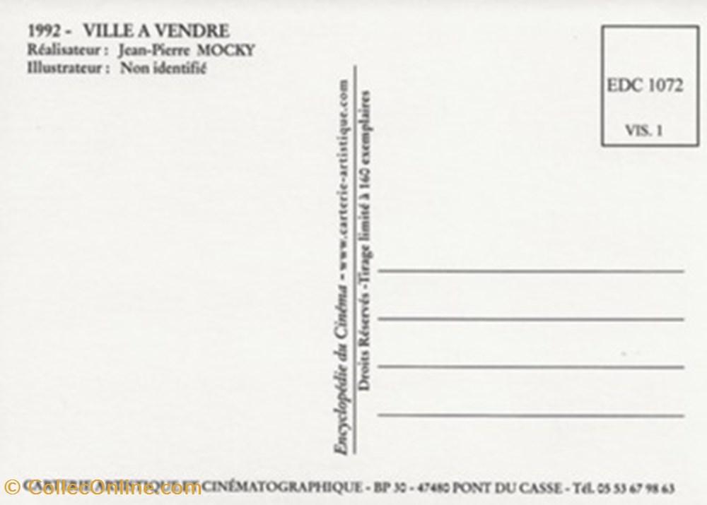 Ville à vendre cartes postales autres ville a vendre