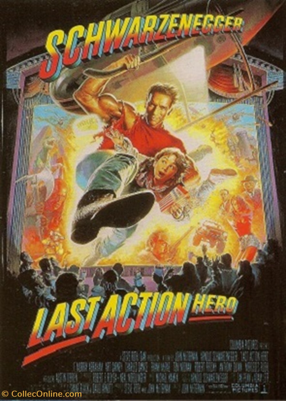 Last action hero cartes postales autres last action hero
