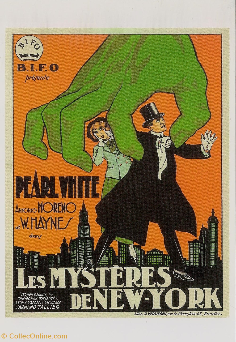 Les mystères de New York cartes postales autres les mysteres de new york