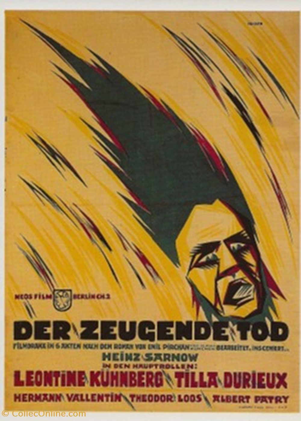 cartes postales autres der zeugende tod