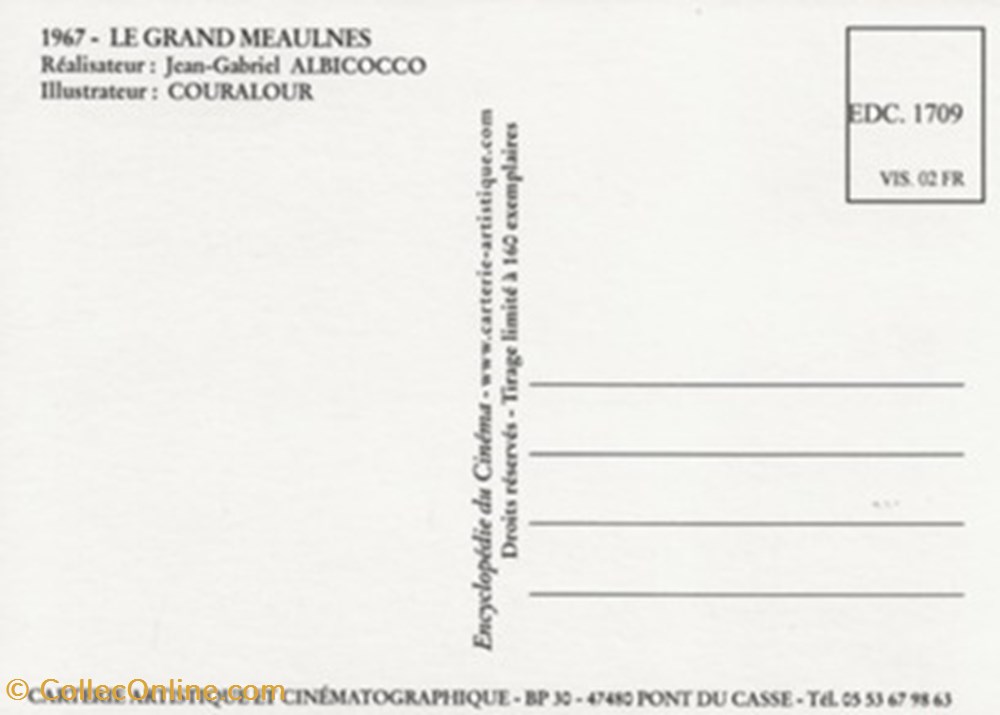 cartes postales autres le grand meaulnes