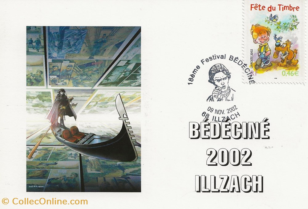 Illzach (68) 2002 Bédéciné timbres illzach 68 2002 bedecine