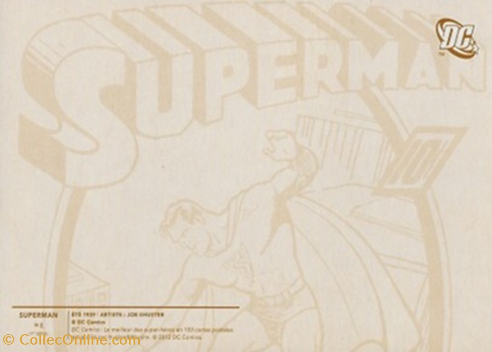 DC Comics cartes postales bande dessinee dc comics