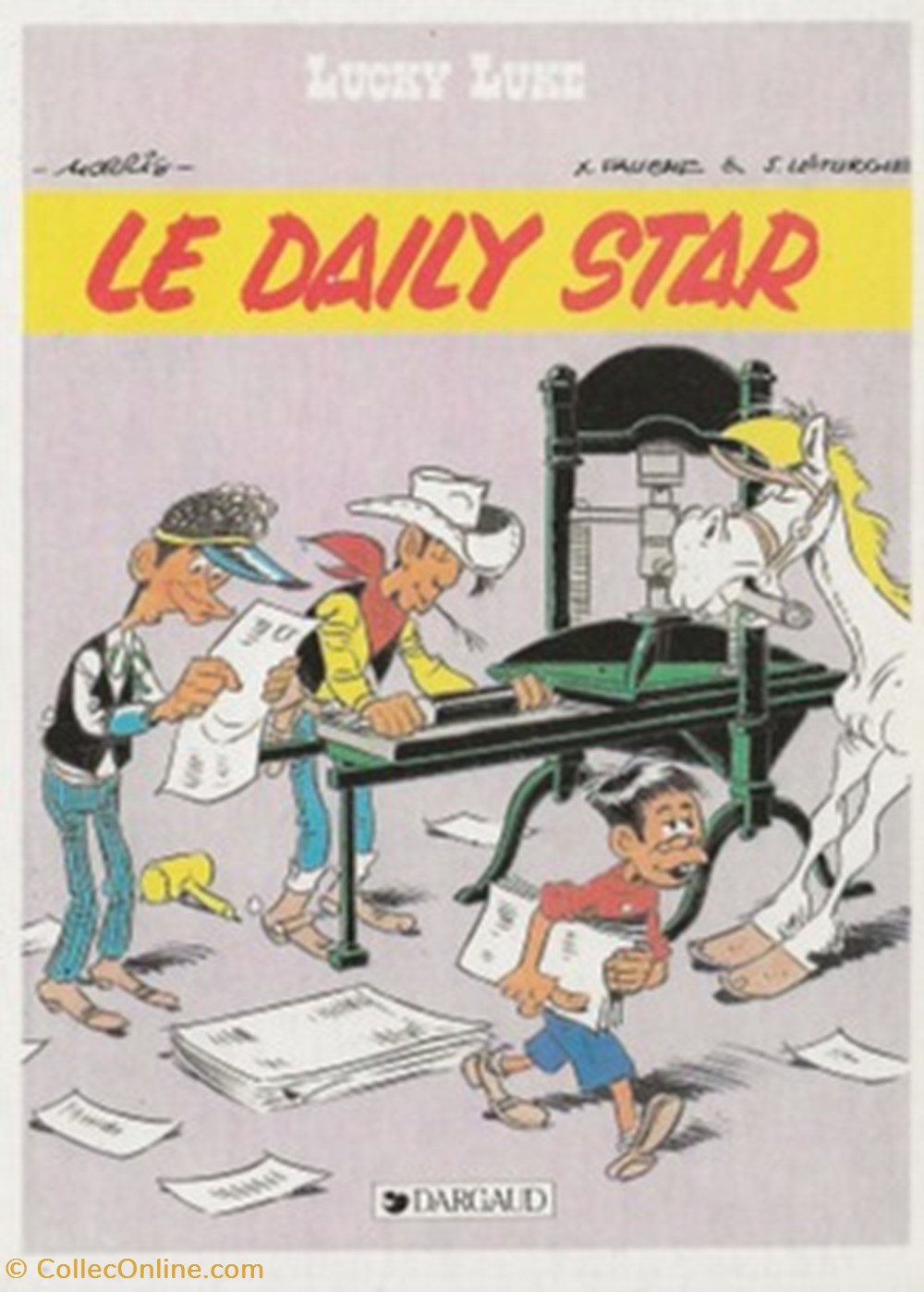 Lucky Luke cartes postales bande dessinee lucky luke