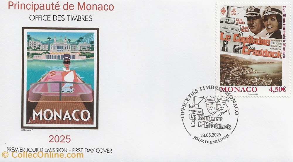 timbres monaco principaute de monaco 2025 film tourne en principaute