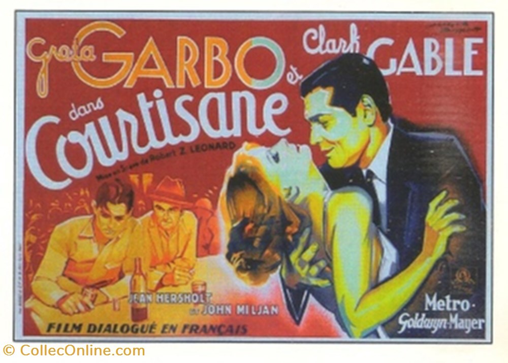 cartes postales autres courtisane