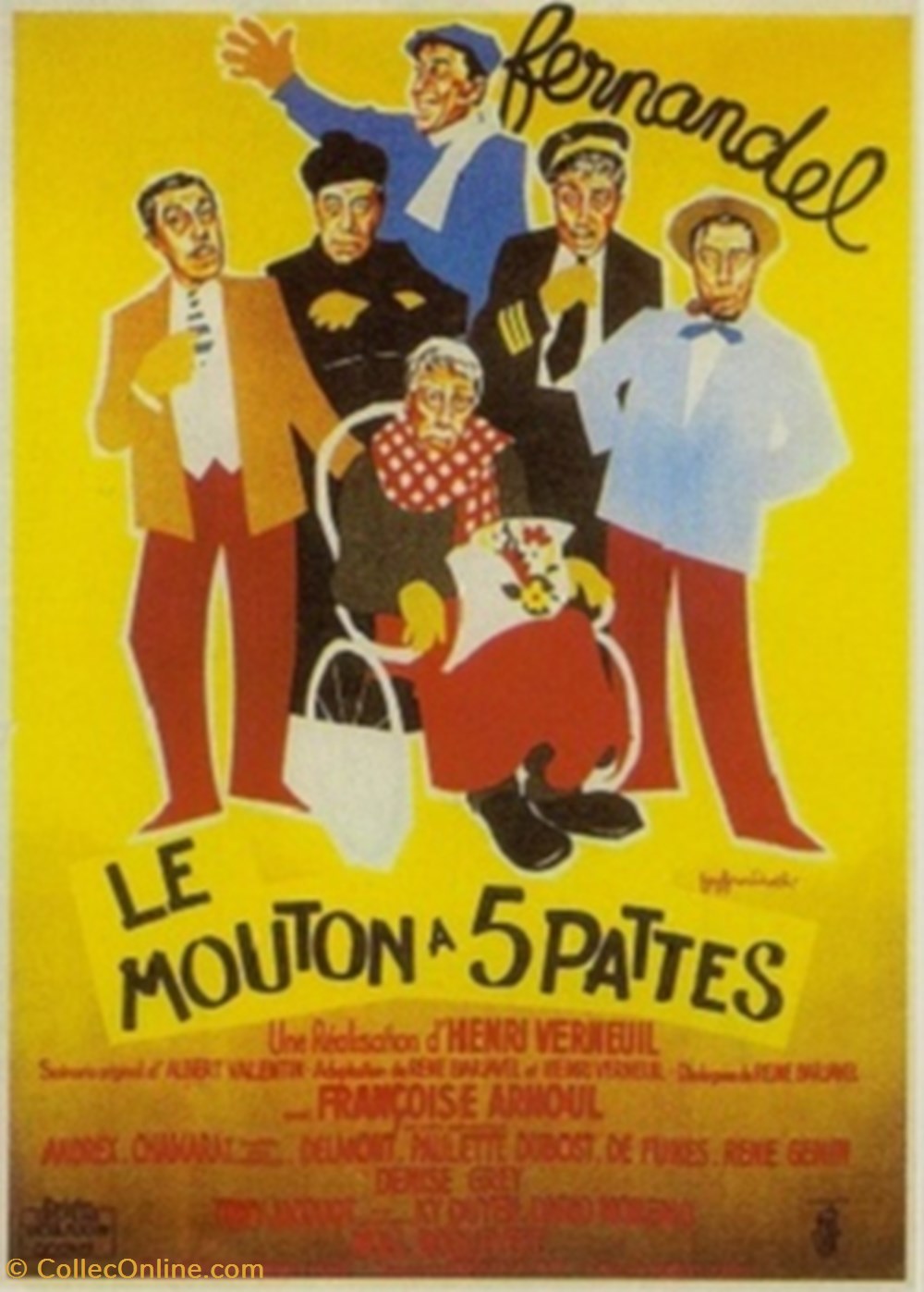 Le mouton à 5 pattes cartes postales autres le mouton a 5 pattes