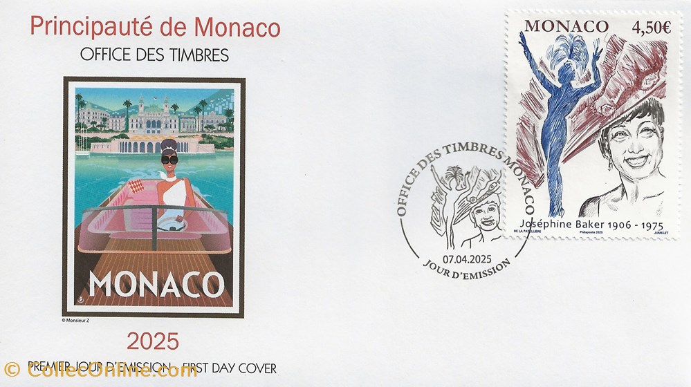 timbres monaco principaute de monaco 2025