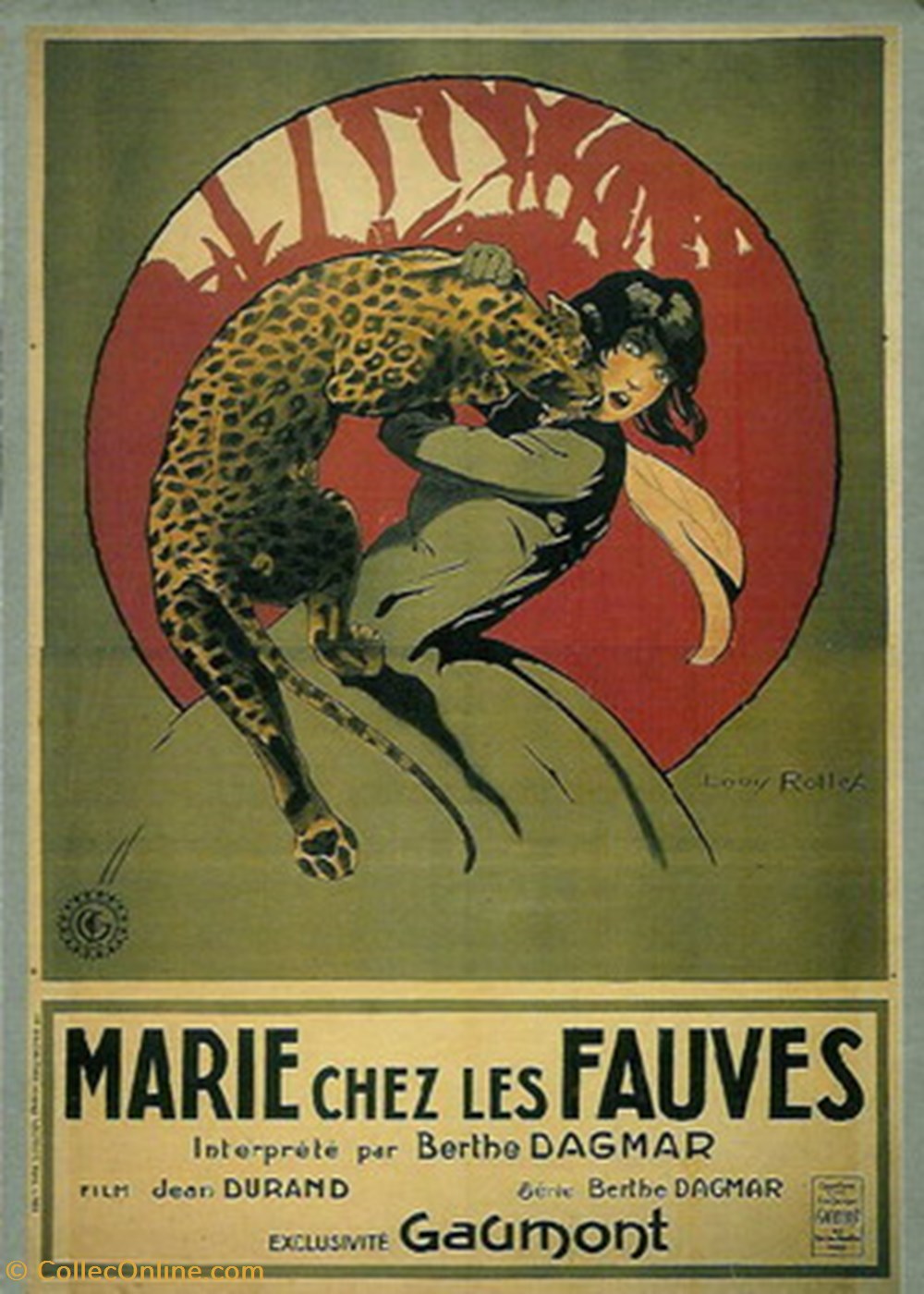 cartes postales autres marie chez les fauves