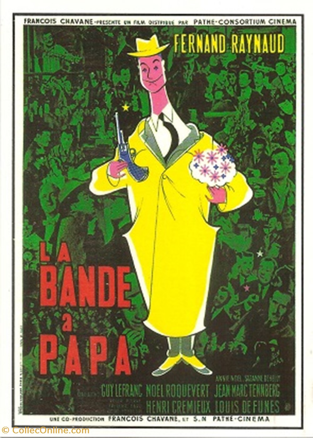 cartes postales autres la bande a papa