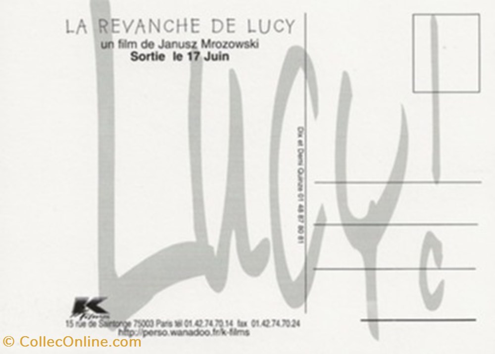 La revanche de Lucy cartes postales autres la revanche de lucy