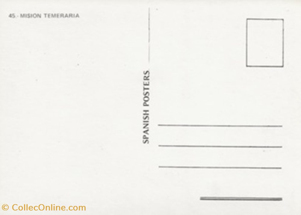 Mision temeraria cartes postales autres mision temeraria
