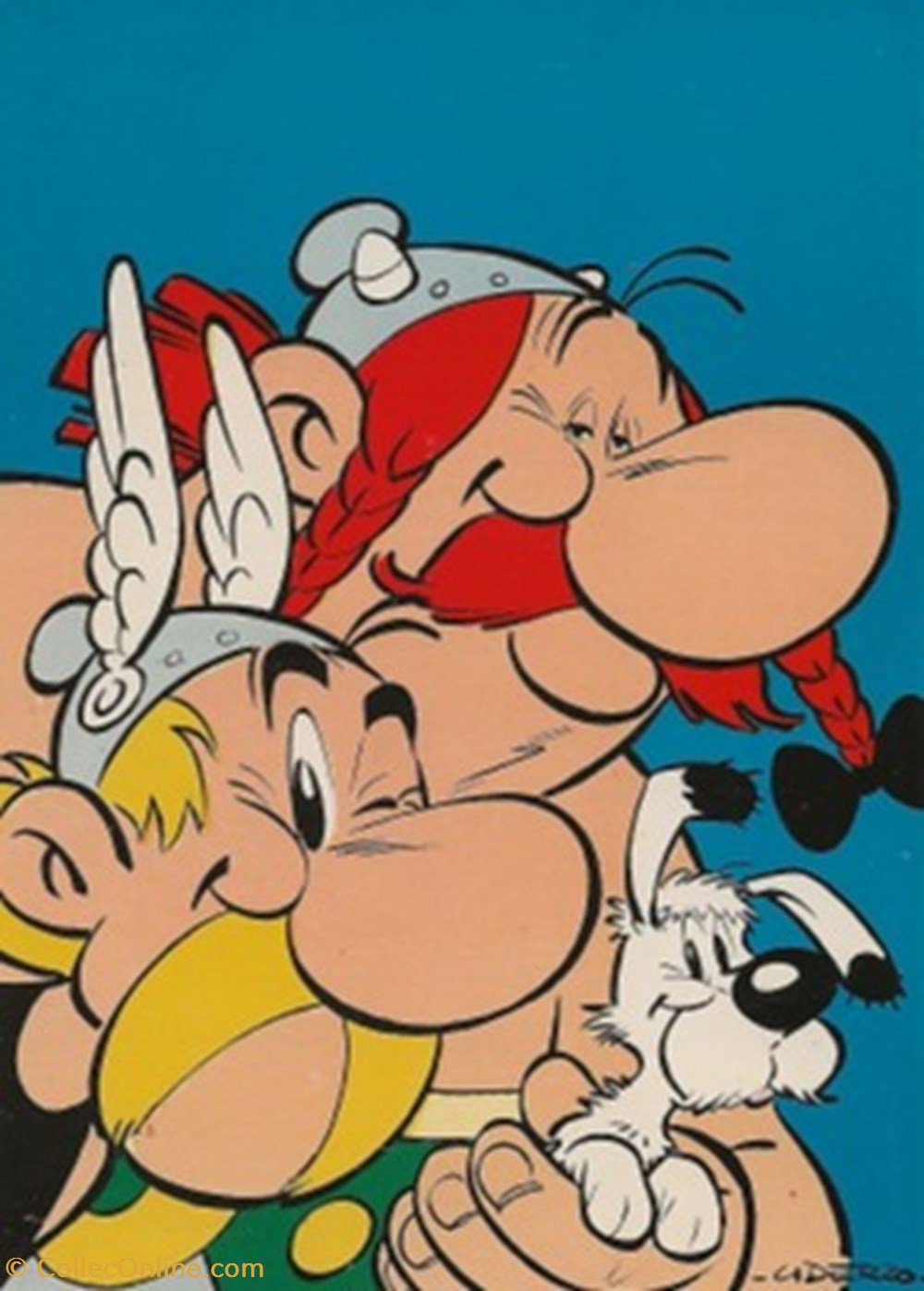 Astérix cartes postales bande dessinee asterix