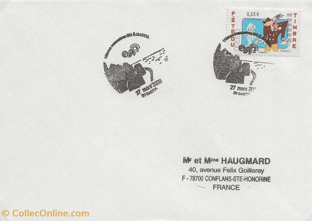 timbres bastia 20 2008 15emes rencontres bd