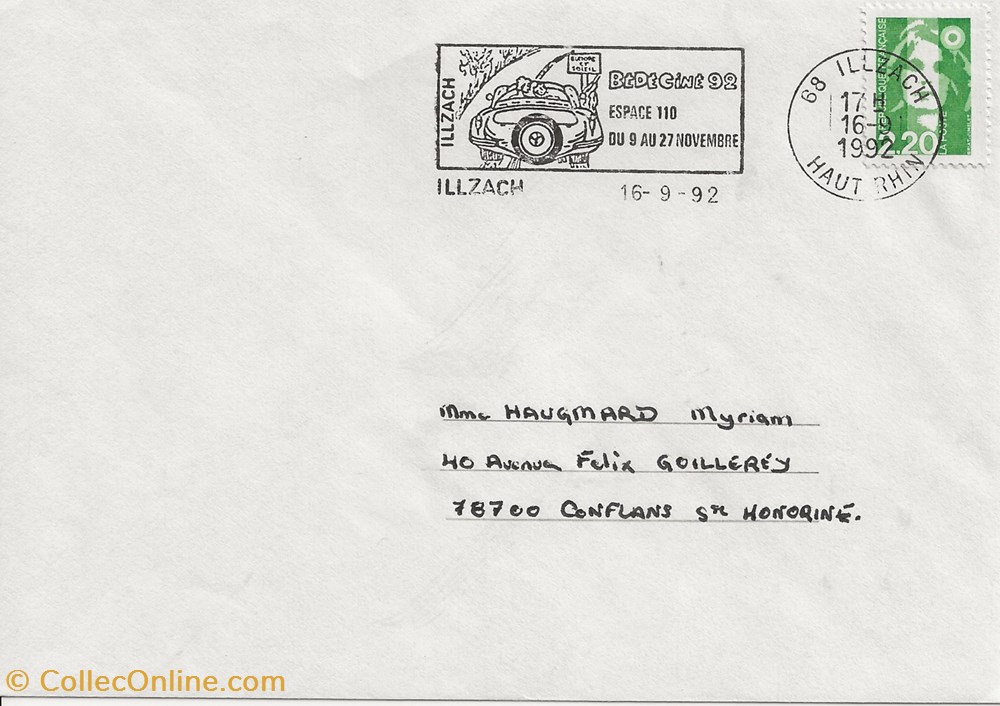 timbres illzach 68 1992 bedecine