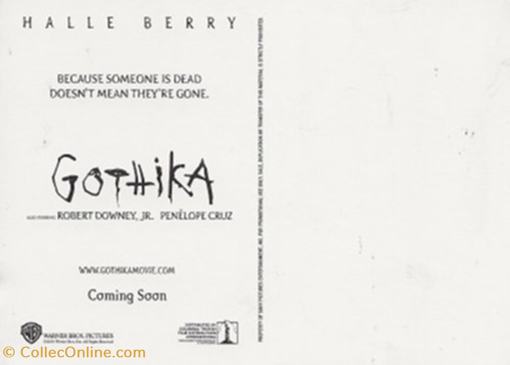 Gothika cartes postales autres gothika