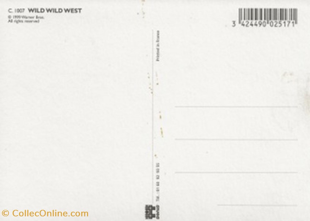 Wild wild west cartes postales autres wild wild west