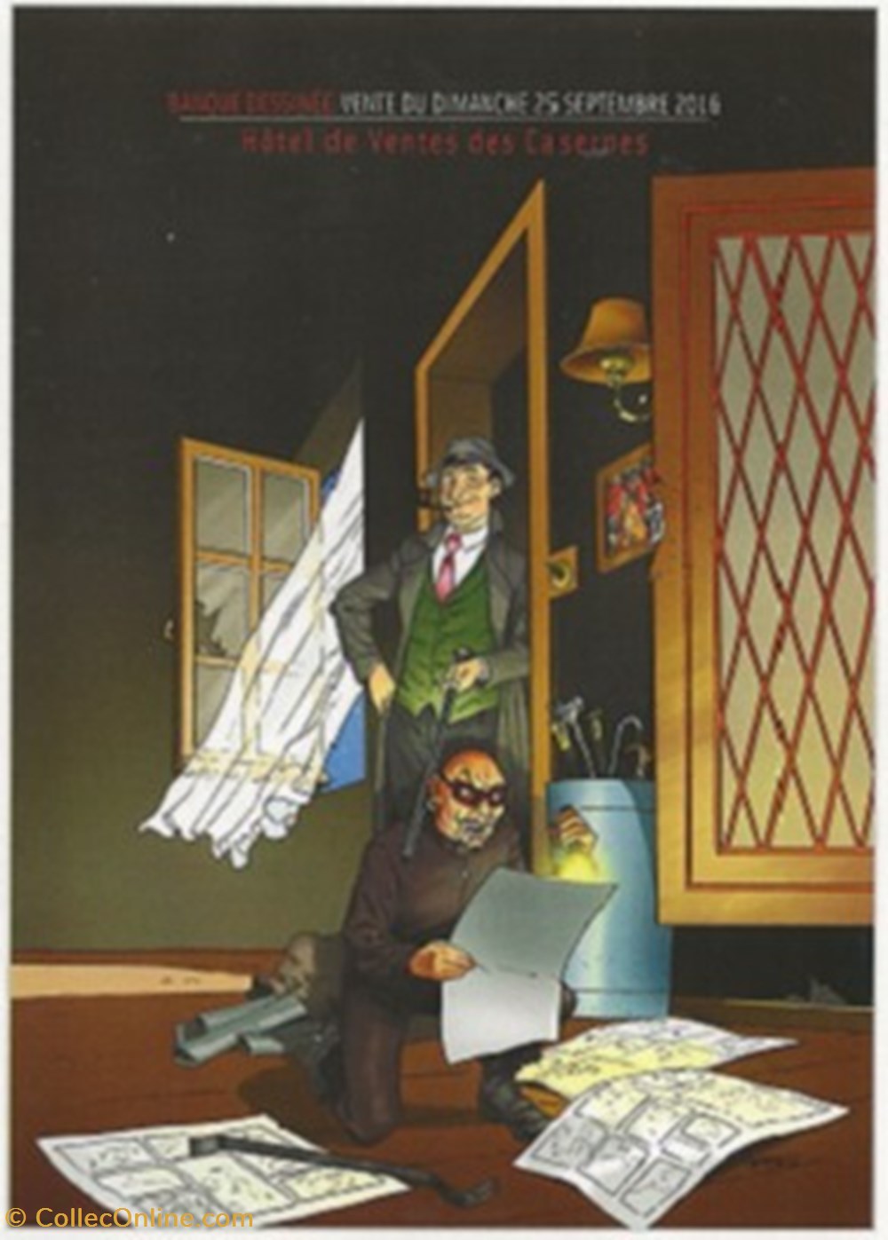 Banque Dessinée 45 160925 cartes postales bande banque dessinee 45 160925